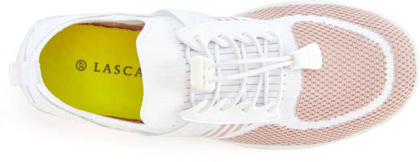 Lascana Sneakers Vrijetijdsschoen lage schoen superlicht platte flexibele zool VEGAN