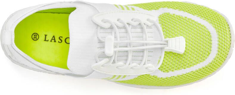 Lascana Sneakers Vrijetijdsschoen lage schoen superlicht platte flexibele zool VEGAN