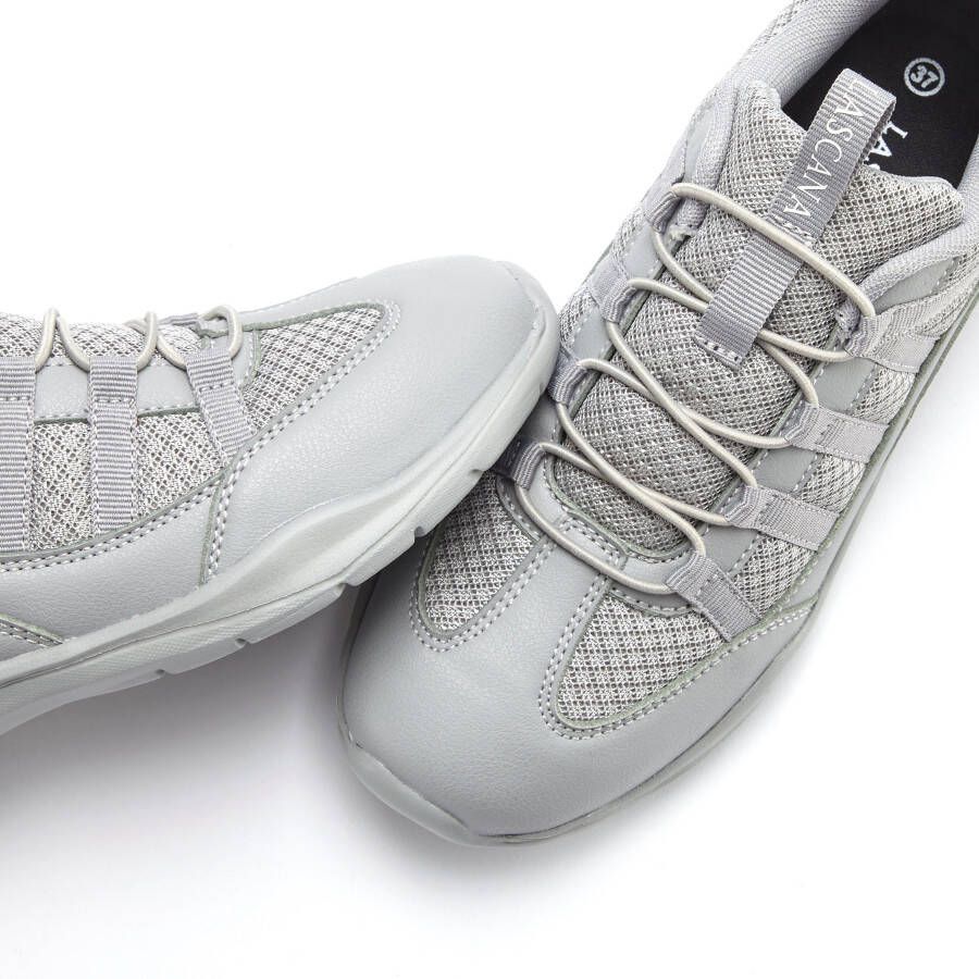 Lascana Sneakers Slip-On vrijetijdsschoen lage schoen met elastische veters VEGAN