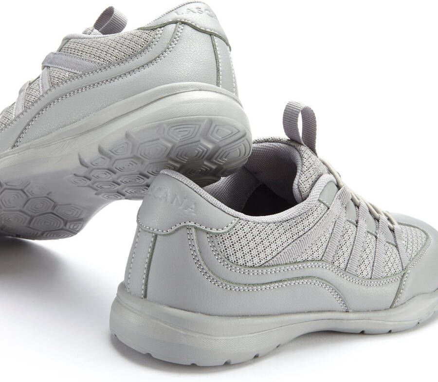 Lascana Sneakers Slip-On vrijetijdsschoen lage schoen met elastische veters VEGAN
