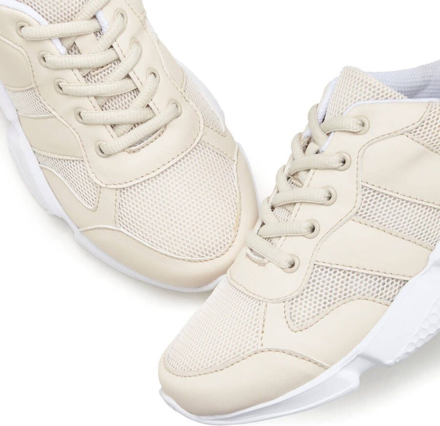 Lascana Sabots Sneakers Sneaker vrijetijdsschoen lage schoen van textiel VEGAN