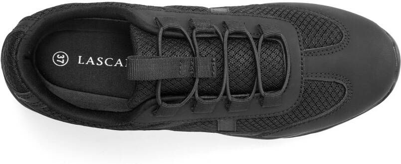 Lascana Sneakers Vrijetijdsschoen lage schoen Slip-On vrijetijdsschoen lage schoen met elastische veters VEGAN