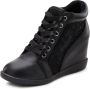 Lascana Sneakers Laarsjes Vrijetijdsschoen lage schoen met ingebouwde sleehak puntdetails - Thumbnail 2