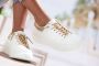 Lascana Sneakers Vrijetijdsschoenen Slip-On sneaker met metallic details vrijetijdsschoenen VEGAN - Thumbnail 12