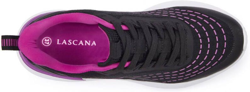 Lascana Sneakers Halfschoen veterschoen vrijetijdsschoen