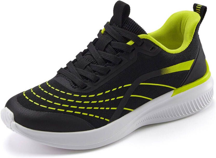 Lascana Sneakers Halfschoen veterschoen vrijetijdsschoen