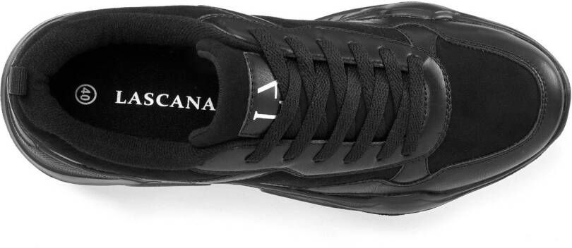 Lascana Sneakers Lage schoen sportschoen lichte chunky zool zachte binnenzool VEGAN