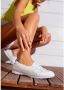 Lascana Sneakers Lage schoen vrijetijdsschoen slipper om in te stappen met elastische veters vegan - Thumbnail 4