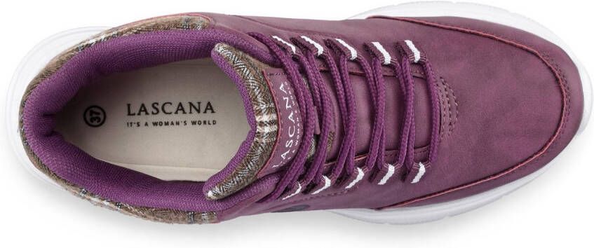 Lascana Sneakers met lichte zool outdoorschoen vrijetijdsschoen trekking boots vegan
