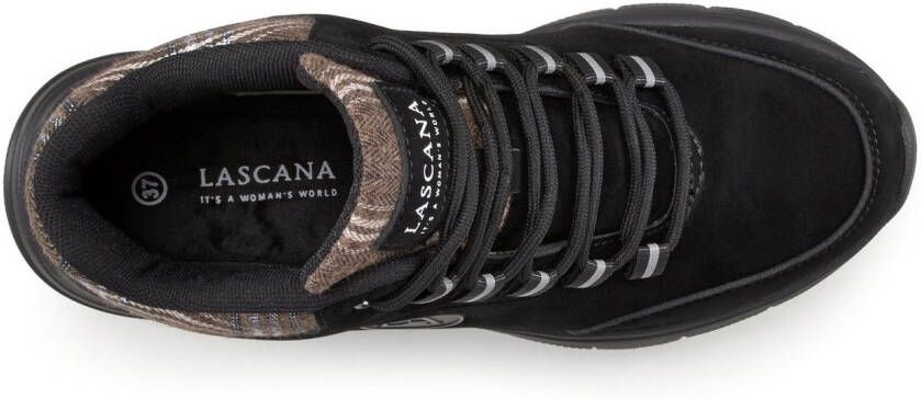 Lascana Sneakers met lichte zool outdoorschoen vrijetijdsschoen trekking boots vegan