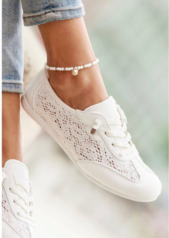 Lascana Sneakers Slip In sneaker vrijetijdsschoen lage schoen