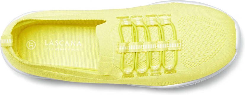 Lascana Sneakers Slippers lage schoenen om in te schieten licht meshmateriaal VEGAN