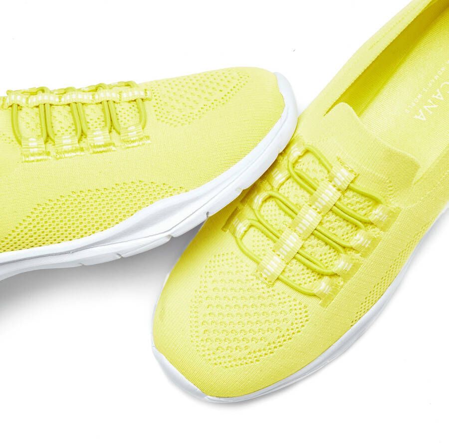 Lascana Sneakers Slippers lage schoenen om in te schieten licht meshmateriaal VEGAN