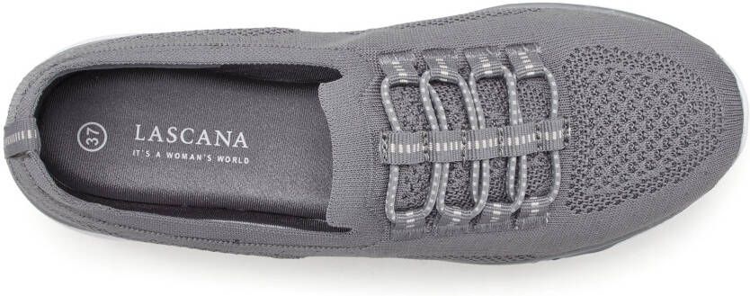 Lascana Sneakers Slippers lage schoenen om in te schieten licht meshmateriaal VEGAN