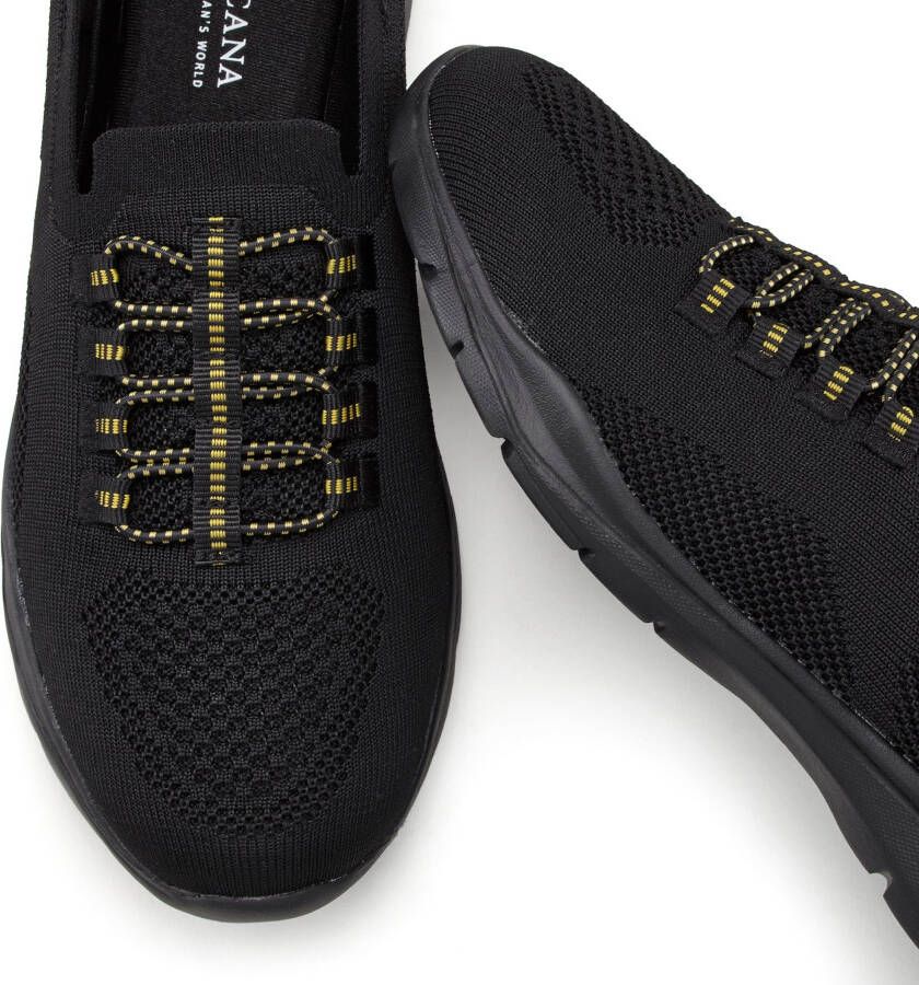 Lascana Sneakers Slippers lage schoenen om in te schieten licht meshmateriaal VEGAN