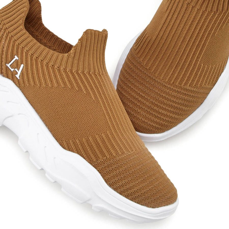 Lascana Sneakers Slip-on sneaker lage schoen slipper vrijetijdsschoen VEGAN