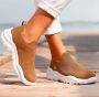 Lascana Sneakers Slip-on sneaker lage schoen slipper vrijetijdsschoen VEGAN - Thumbnail 6