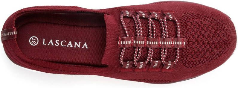 Lascana Sneakers Slippers lage schoenen om in te schieten licht meshmateriaal VEGAN
