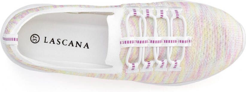 Lascana Sneakers Slippers lage schoenen om in te schieten licht meshmateriaal VEGAN