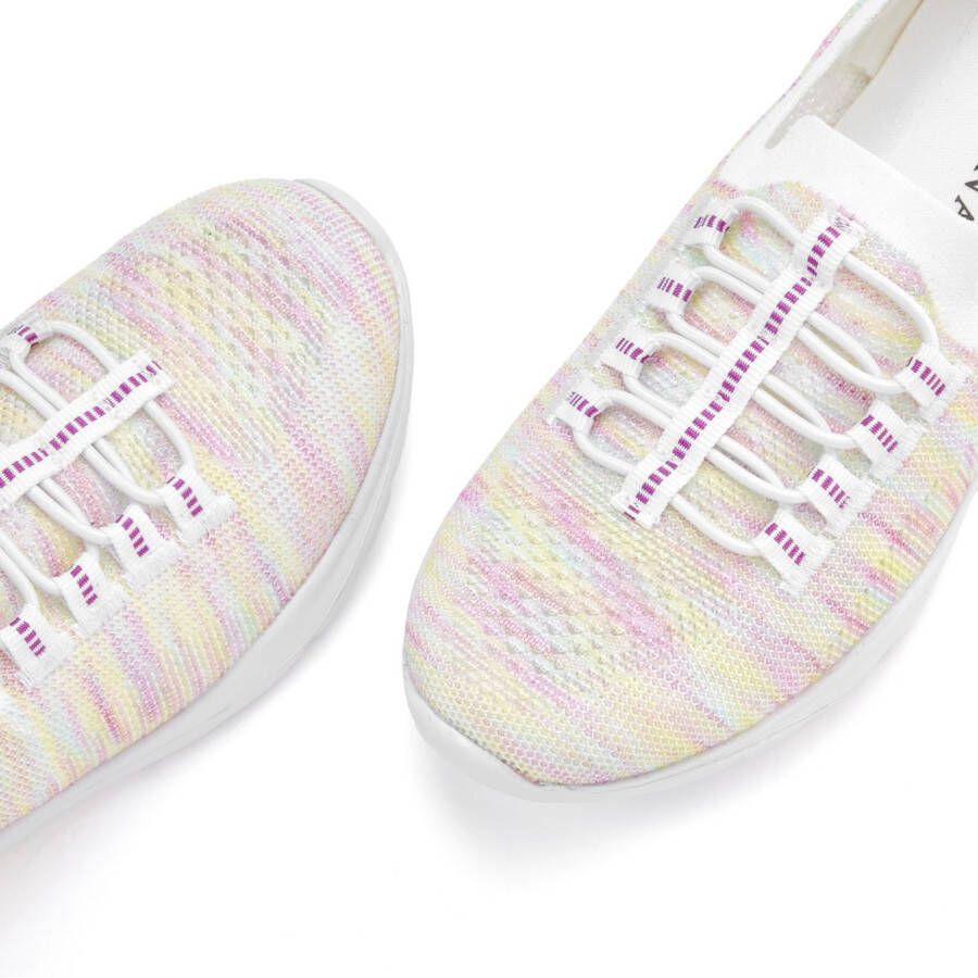 Lascana Sneakers Slippers lage schoenen om in te schieten licht meshmateriaal VEGAN