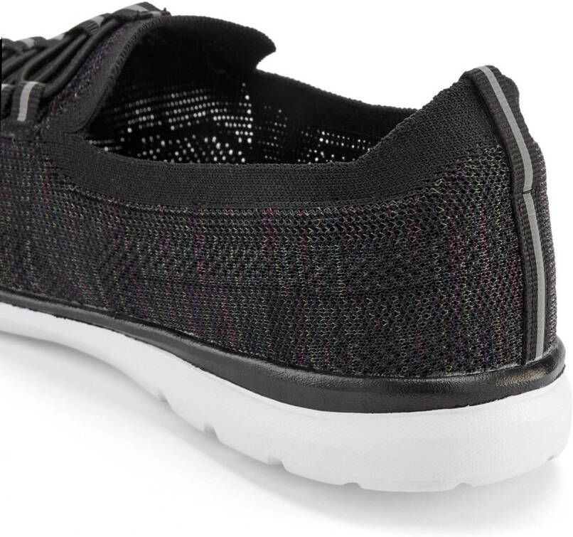 Lascana Sneakers Slippers lage schoenen om in te schieten licht meshmateriaal VEGAN