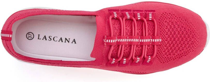 Lascana Sneakers Slippers lage schoenen om in te schieten licht meshmateriaal VEGAN