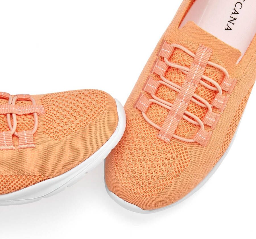 Lascana Sneakers Slippers lage schoenen om in te schieten licht meshmateriaal VEGAN