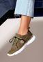 Lascana Sneakers onderhoudsvriendelijk ultralicht veterschoenen vrijetijdsschoenen vegan - Thumbnail 6