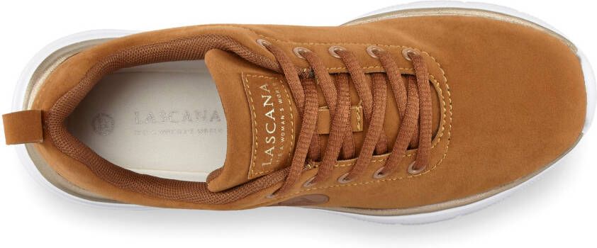 Lascana Sneakers onderhoudsvriendelijk ultralicht veterschoenen vrijetijdsschoenen vegan