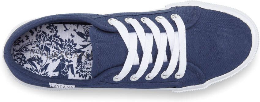 Lascana Sneakers van textiel veterschoen vrijetijdsschoen