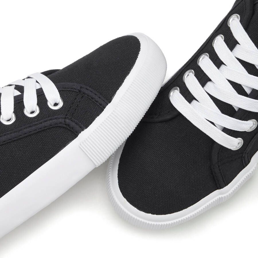 Lascana Sneakers van textiel veterschoen vrijetijdsschoen