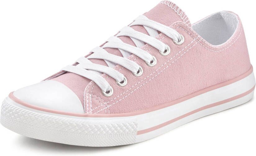 Lascana Sneakers Veterschoen vrijetijdsschoen van textiel
