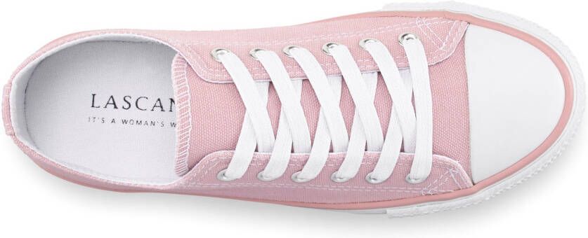 Lascana Sneakers Veterschoen vrijetijdsschoen van textiel