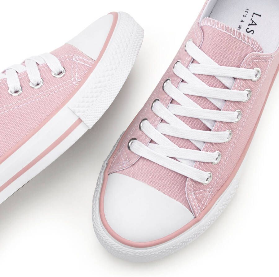 Lascana Sneakers Veterschoen vrijetijdsschoen van textiel