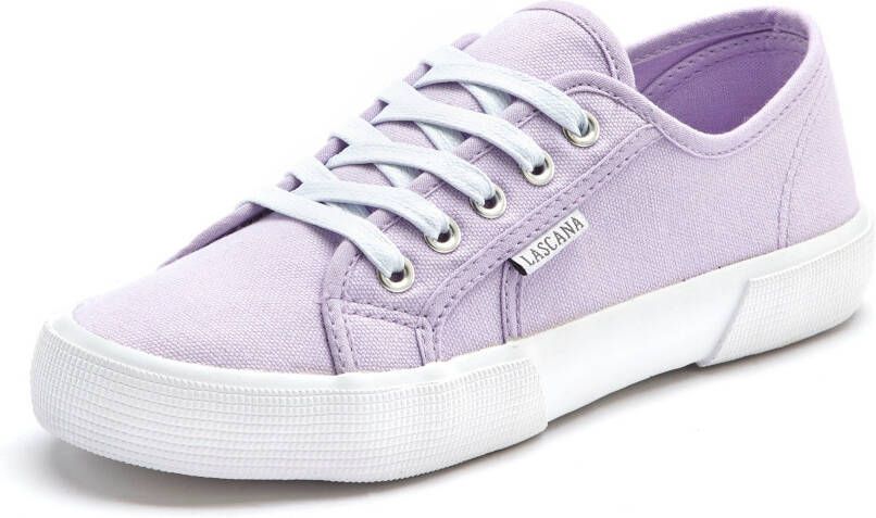 Lascana Sneakers van textiel veterschoen vrijetijdsschoen