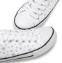 Lascana Sneakers met sterrenprint in glitter-look vrijetijdsschoen veterschoen - Thumbnail 4
