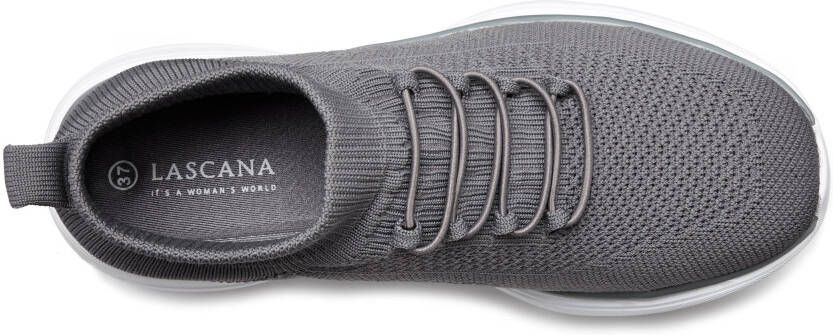Lascana Sneakers Slipper lage schoen ultralicht en comfortabel om in te slippen VEGAN