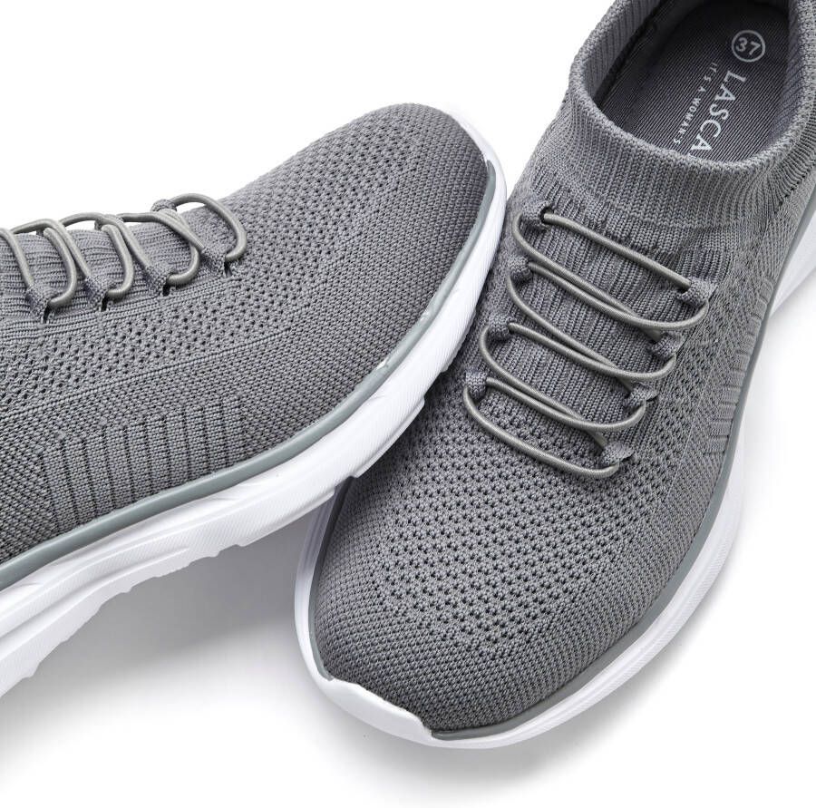 Lascana Sneakers Slipper lage schoen ultralicht en comfortabel om in te slippen VEGAN