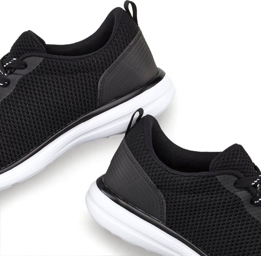 Lascana Sneakers Veterschoen lage schoen vrijetijdsschoen ultralicht VEGAN