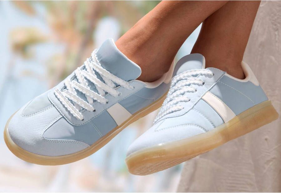 Lascana Sneakers Veterschoen lage schoen vrijetijdsschoen