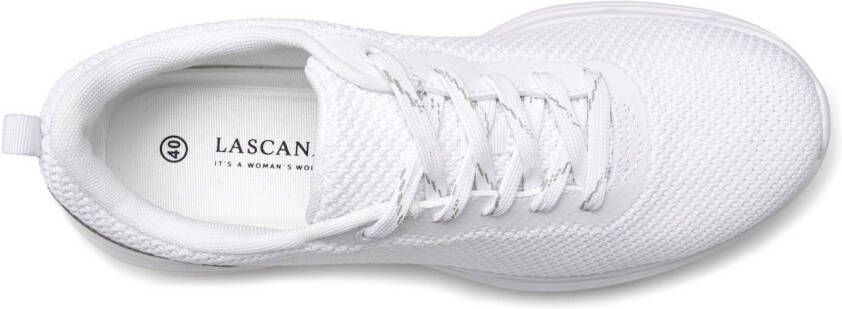 Lascana Sneakers Veterschoen lage schoen vrijetijdsschoen ultralicht VEGAN