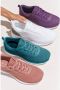 Lascana Sneakers Veterschoen lage schoen vrijetijdsschoen ultralicht VEGAN - Thumbnail 8