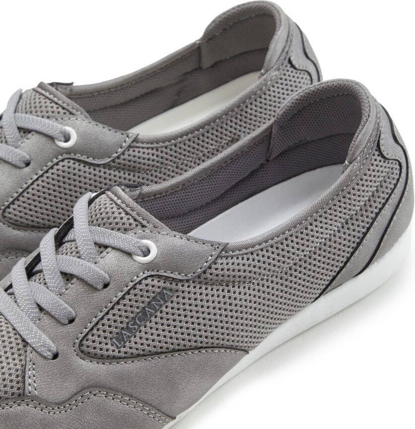 Lascana Sneakers Vrijetijdsschoen lage schoen in modieuze mesh-look VEGAN