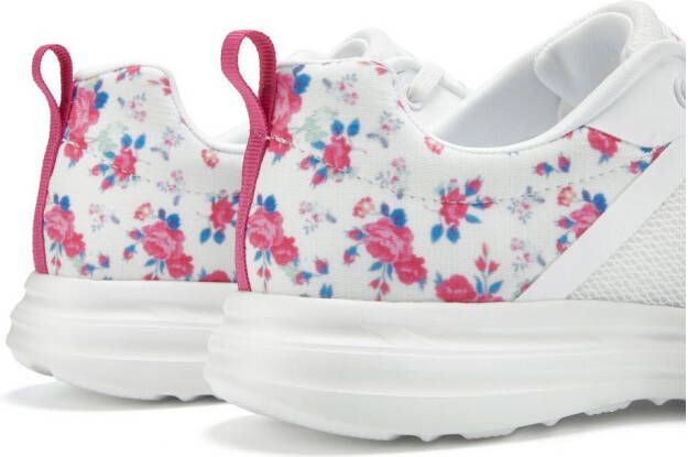 Lascana Sneakers Vrijetijdsschoen lage schoen met bloemenprint VEGAN