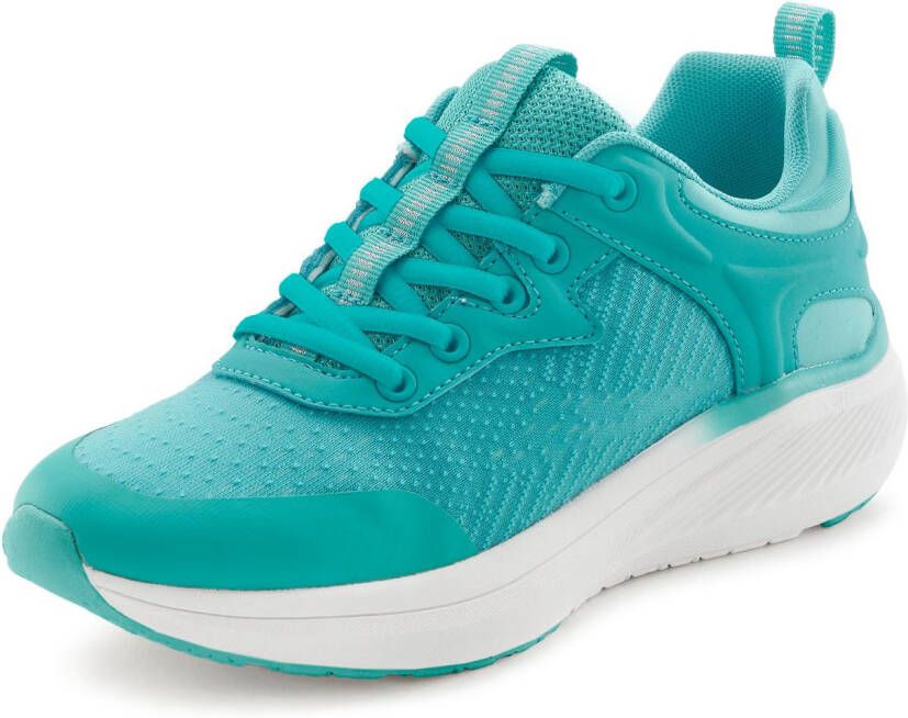 Lascana Sneakers Vrijetijdsschoen veterschoen met uitneembare binnenzool VEGAN
