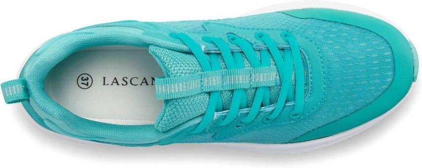 Lascana Sneakers Vrijetijdsschoen veterschoen met uitneembare binnenzool VEGAN