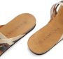 Lascana Teenslippers Sandaal pantoletten van leer met kurken voetbed - Thumbnail 4