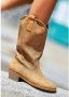 Lascana Westernlaarzen Zomerlaarzen enkellaarsjes instap laarzen cowboy-look cut-outs - Thumbnail 2