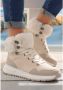 Lascana Winterlaarsjes High top sneaker veterschoen boots laars van waterafstotend materiaal met warmfutter vegan - Thumbnail 2