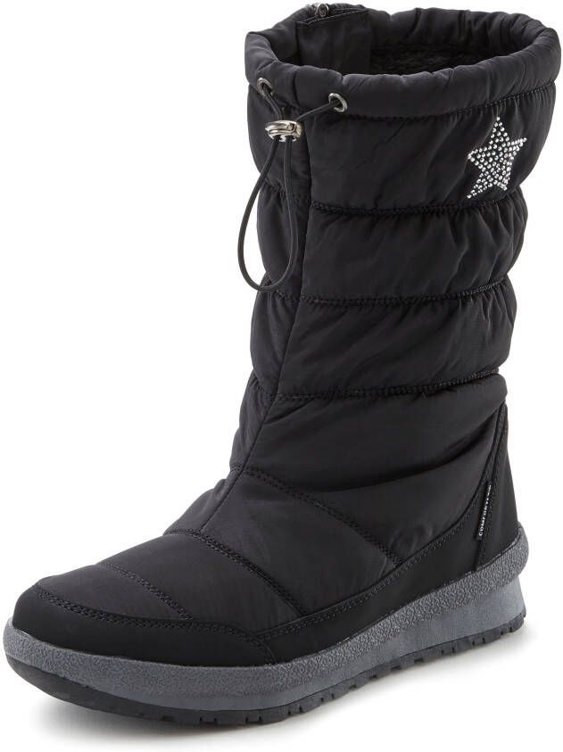 Lascana Winterlaarzen Enkellaars winterboots met warme voering waterafstotend